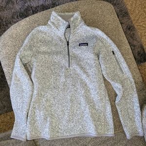 Patagonia better sweater 1/4 zip women's medium